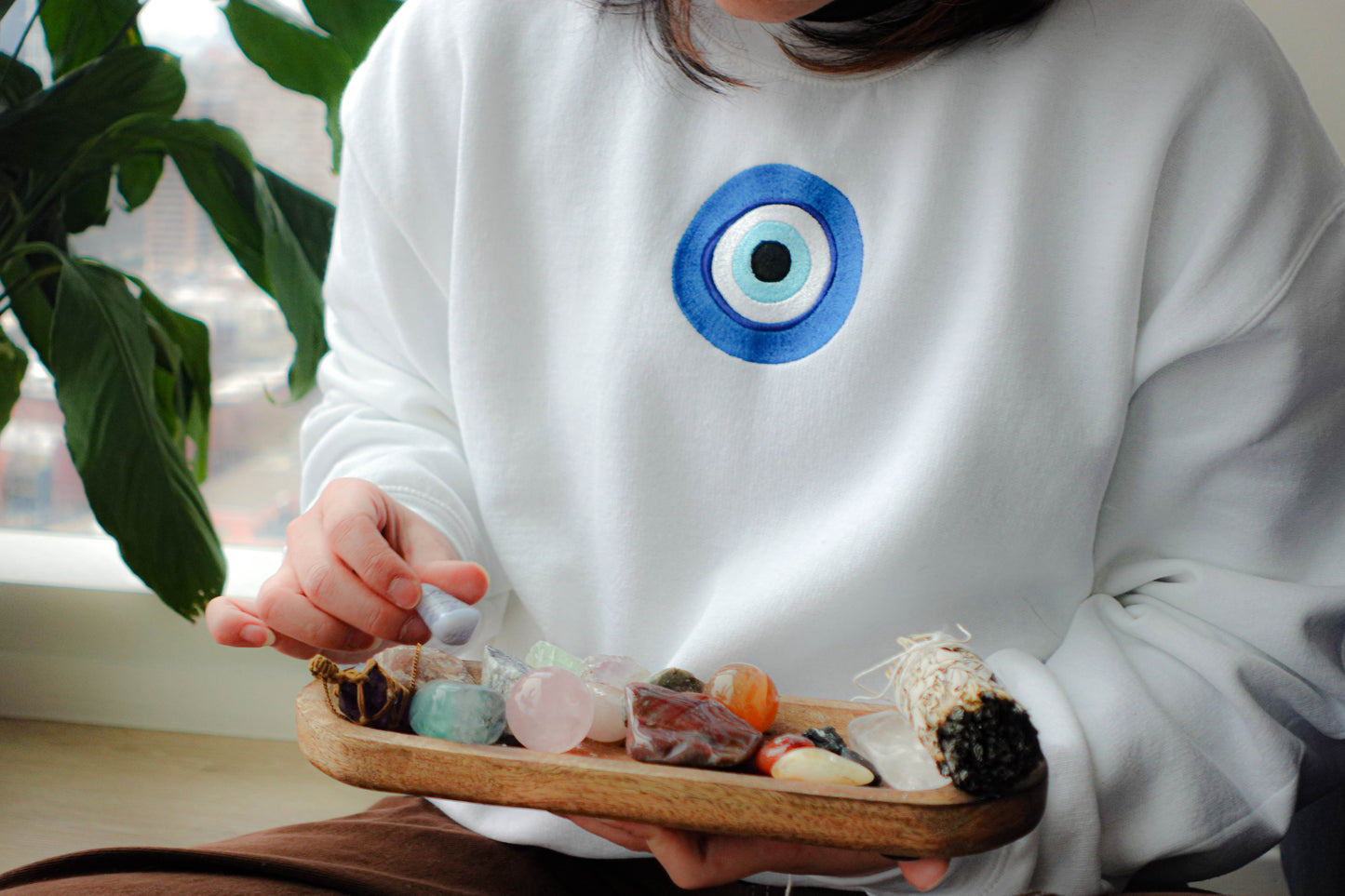 Evil Eye Sweater