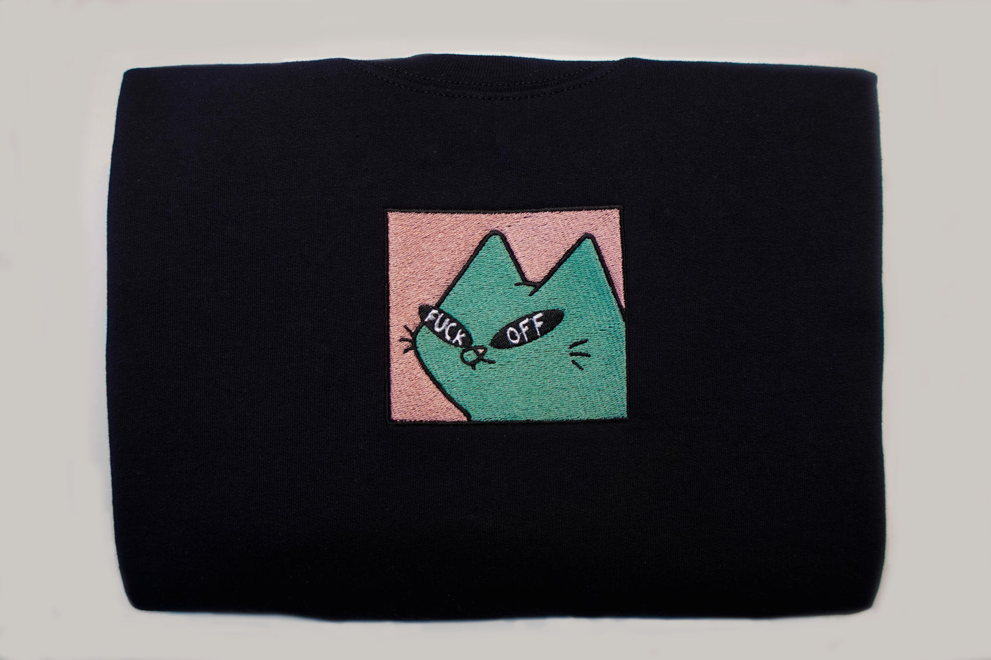 F Off Cat Meme Sweater