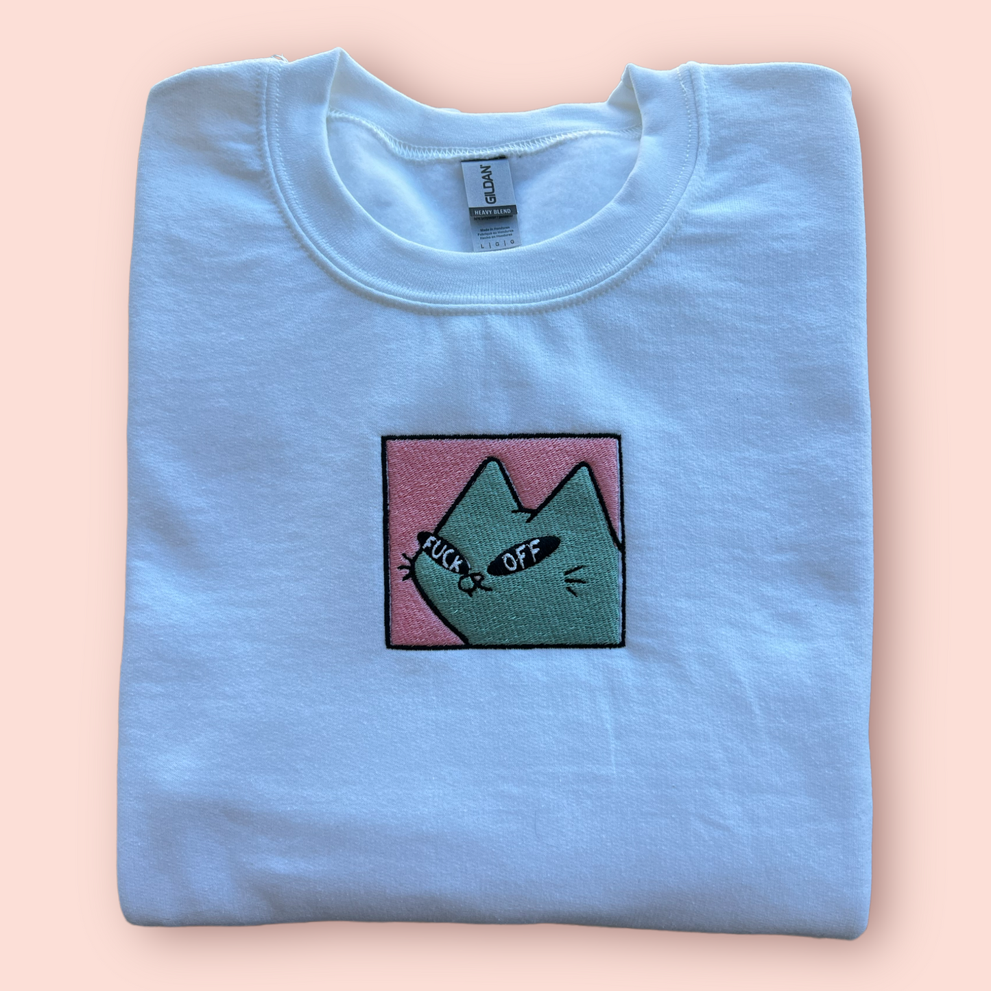 F Off Cat Meme Sweater