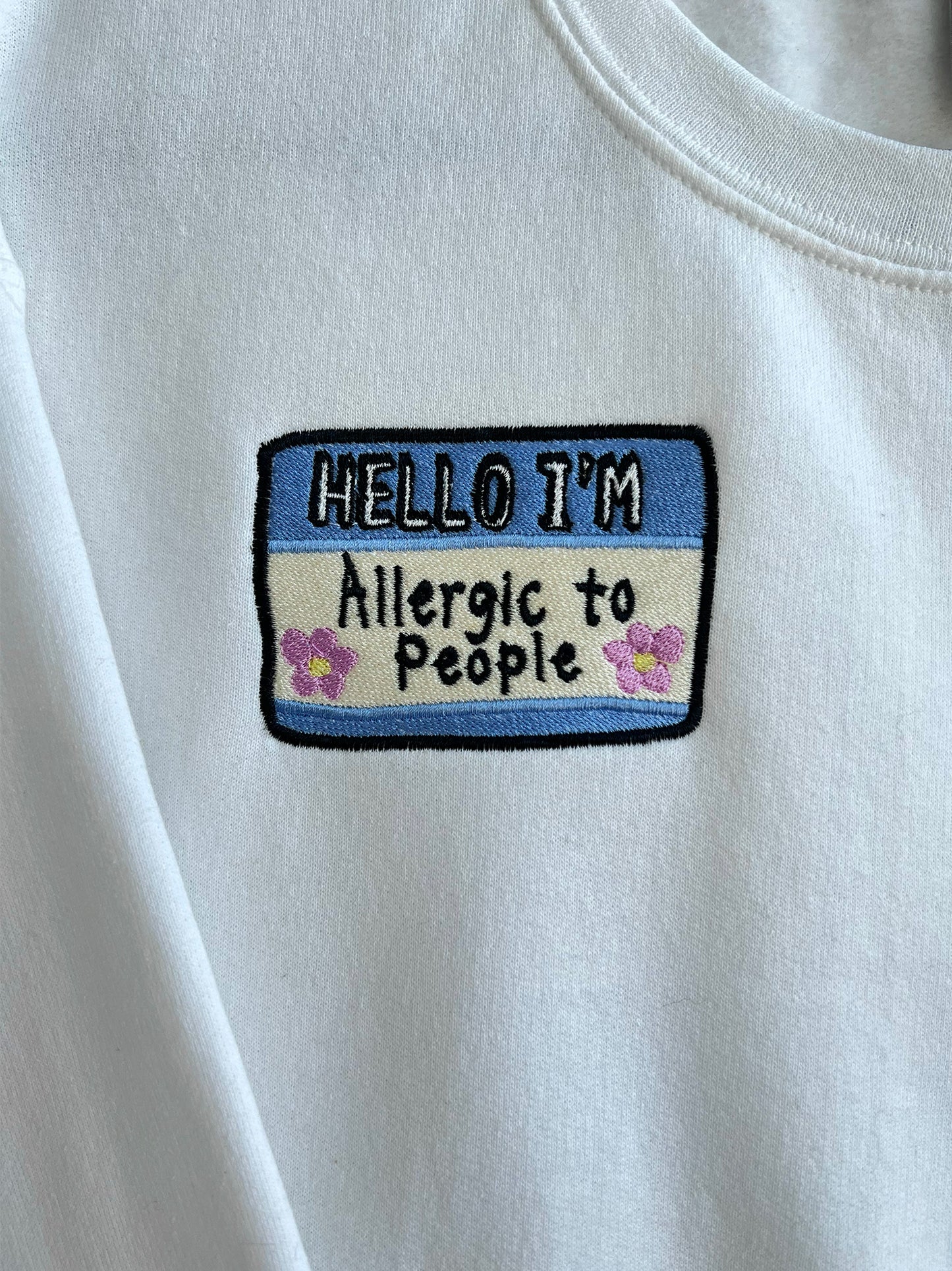 Hello I'm Allergic To People Sweater